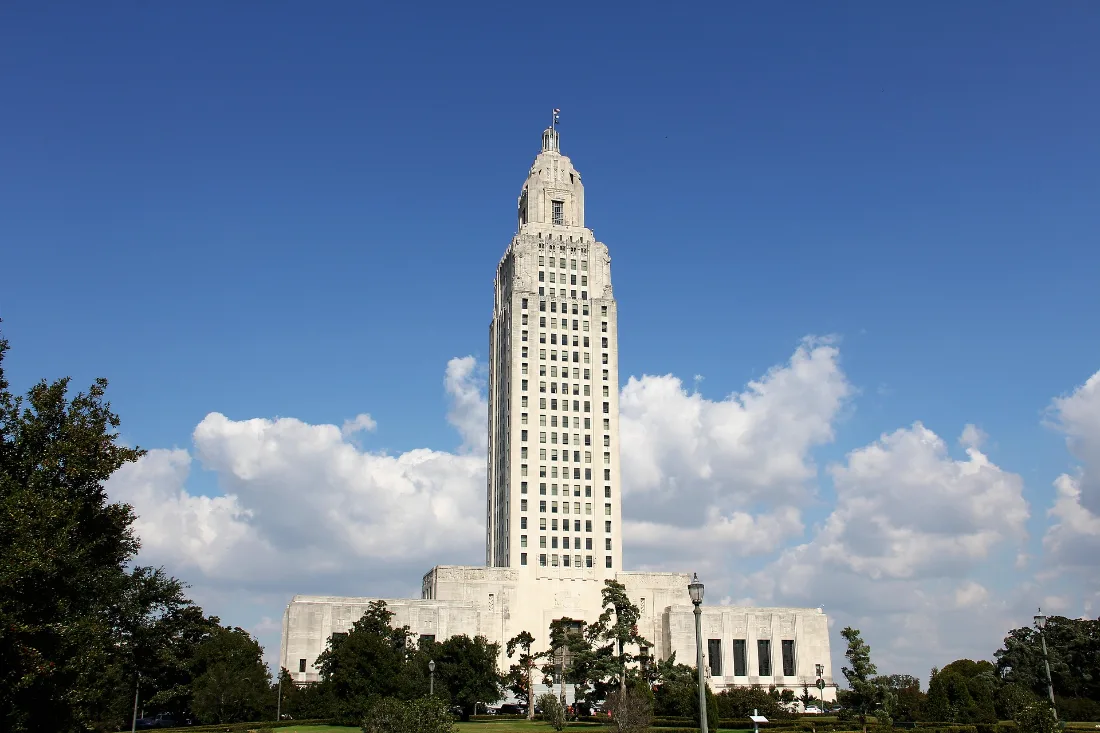 The Louisiana State Capitol in Baton Rouge
